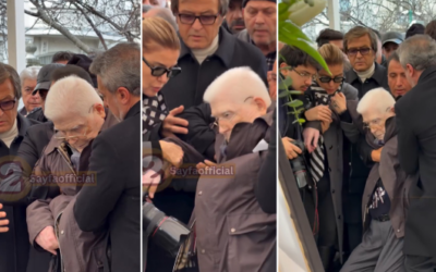 Haldun Dormen’in cenazesinde korkutan anlar! İzzet Günay bayıldı