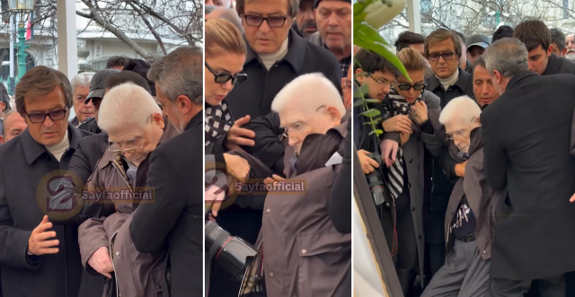 Haldun Dormen’in cenazesinde korkutan anlar! İzzet Günay bayıldı